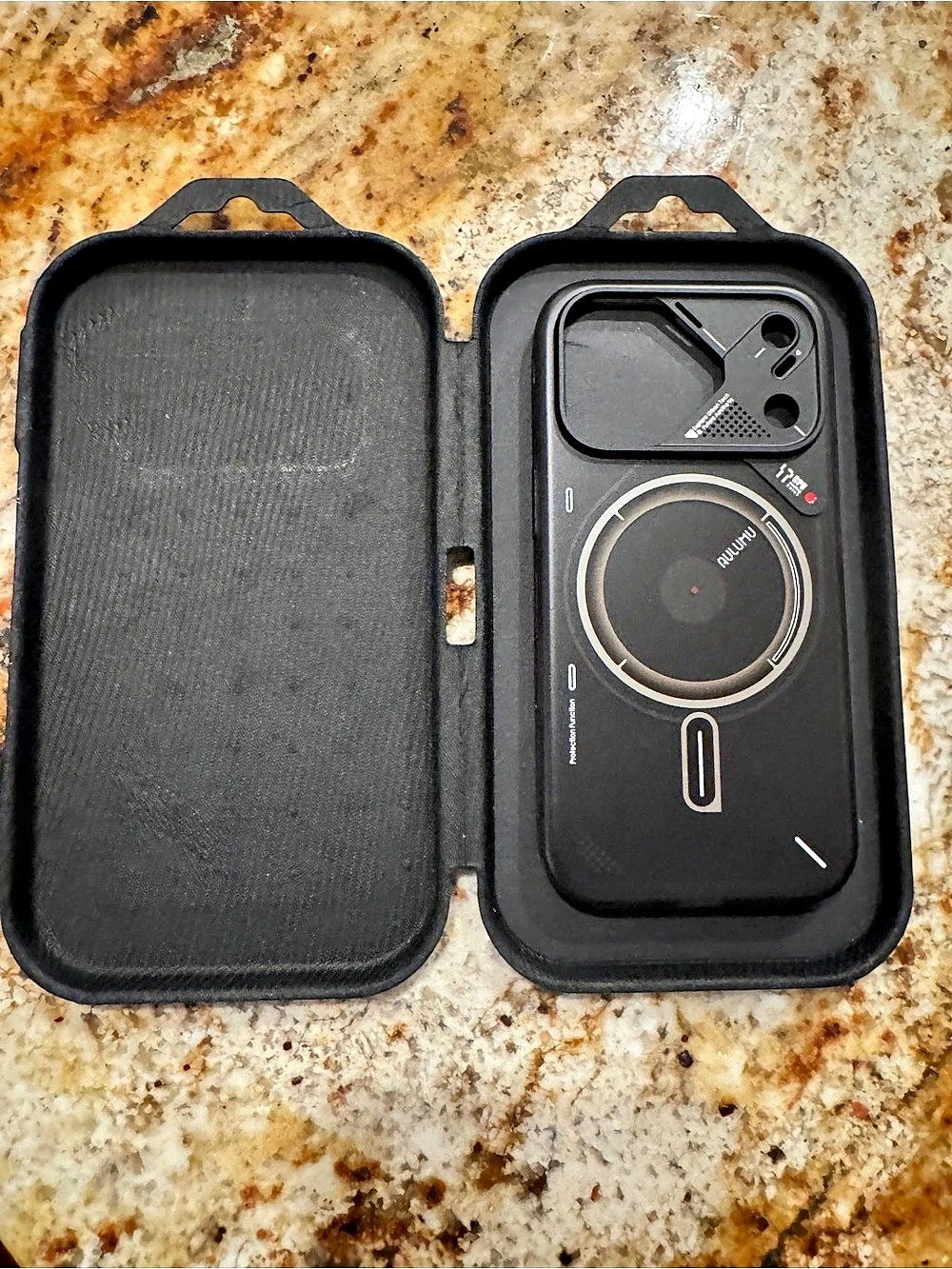 Aulumu A17 Frosted Case iPhone 17 Pro Case Black & Gray NWT